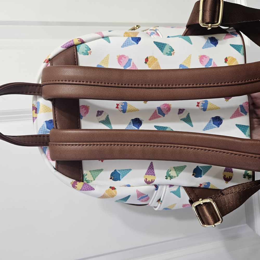 Loungefly Brown and Yellow Whimsical Dessert Backpack - Picture 4 of 6